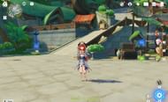 Nilou in the open-world (Image via HoYoverse)